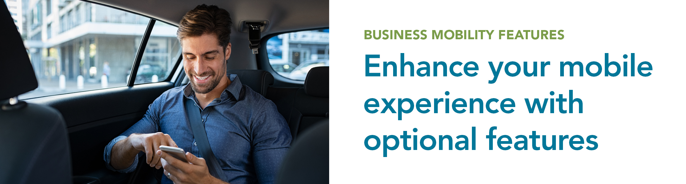 Enhance your mobile experience with optional features
